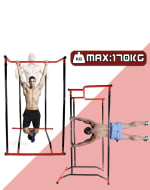 Estación Pull Up de Dominadas Barra portátil por 59.99€