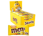 Chocolat au Lait & Cacahuètes 36 x 45g M&M'S Peanut à 24,32€