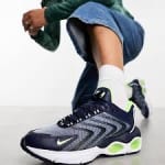 Zapatillas de deporte azules y neón Air Max TW de Nike por 88€