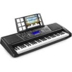 MAX KB12P midi keyboard met 61 aanslaggevoelige toetsen voor €165,95 bij Maxiaxi
