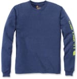 T-shirt manches longues Carhartt dark cobalt - Tailles du S au L à 14,99€