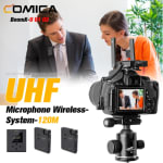 Comica BoomX-U U1 U2 Micrófono UHF Sistema inalámbrico Profesional por 105,37€