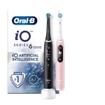 Gratis opzetborstels bij aankoop van een duopack Oral-B iO 6 elektrische tandenborstels