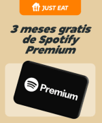 3 meses de Spotify Premium por pedir en Just Eat cuentas seleccionadas