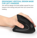 Souris filaire sans fil ergonomique pour droitier à 6,42€
