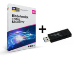 Pack antivirus Bitdefender Total Security 2020 avec clé USB 32 Go à 39,99€