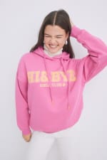 Sudadera Capucha Felpa Rosa Logo Women'secret HI&BYE por 8,99€