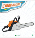 TRONÇONNEUSE MS 211 40CM - STIHL à 279€