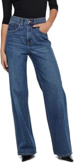 ONLHOPE LIFE WIDE - Relaxed fit jeans - medium blue denim voor €26,99 bij Amazon