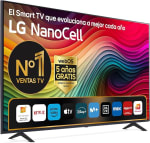 LG 65NANO81T6A 65", 4K NANOCELL, Smart TV, HDR10, WebOS24 por 499€