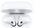 Apple AirPods 2 avec Boîtier de charge filaire à 124,99€