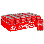 Coca-Cola Zero Azúcar Lata 24x330ml por 12,79€
