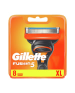 Hojas De Afeitar Gillette Fusión 5 recambio de 8 hojillas por 11,55€