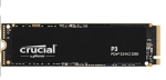 Crucial P3 4To M.2 PCIe Gen3 NVMe SSD interne à 199,99€