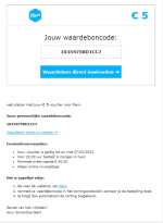 €5,00 korting bij Plein.nl (1-malig)