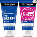 Neutrogena Fórmula Noruega Fast Absorbing (pack de 2 x 75 ml) por 7,19€
