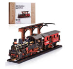 Puzzle ROWOOD 3D Madera Tren A Vapor por solo 26,73€