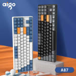Teclado Mecânico Wireless da Aigo, modelo A87 - R$ 135,11