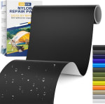 Parches de Reparación de Nylon Negro impermeables 15x160cm por 4,39€