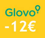 12€ de descuento en Glovo al registrarte
