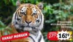 Dierentuin voucher voor €13,99 icm spaarpunten
