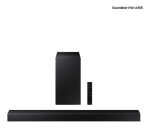 Soundbar da marca Samsung na cor Preto - R$ 749