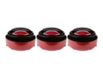 Set de 3 recipientes para microondas color gris o rojo por 11,99€