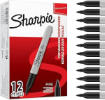 12 marcadores Sharpie S0810930 Fein Punta Redonda por 4,99€