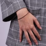 Goldplated Armband Amethyst Crystals van Lucardi €4.99