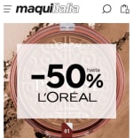 Hasta el -50% de Descuento en L'Oreal.