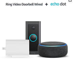 Portero con video + + Amazon Echo Dot (3.ª generación) - Altavoz inteligente con Alexa por 59€