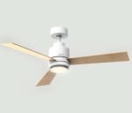 Mellerware Ventilador de Techo con Luz Brizy Bright Core 45W con 6 Velocidades 3 Aspas Reversibles por 74,69€