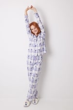 Pijama camisero 100% algodón de Mafalda para Mujer por 13.99€