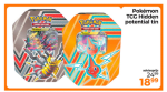 Pokémon TCG: Hidden Potential Tin voor €18,99 bij Trekpleister