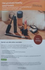 €5,- korting bij Douglas online of via de Douglas app
