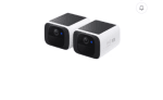 Pack de 2 Caméra de sécurité EufyCam SoloCam S220 WiFi exterieure sans Fil 2K à 109€