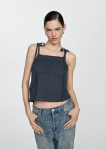 Top bordado algodón para Mujer por 7.99€