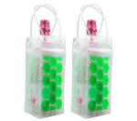 Bolsa enfriadora de vino bolsa de hielo para botella de vino y cerveza (paquete de 2) refrigeración instantánea por solo 5,39€
