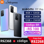 Xiaomi 11T Pro - Smartphone Versão global - R$ 2.301,45