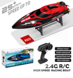 Barco con batería HJ808 RC, 2,4 Ghz, 25 km/h por 32,79€