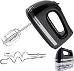 Batidora Eléctrica de 5 Velocidades Turbo Boost, con 2 Batidores y 2 Ganchos por 19.37€