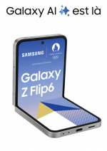 Smartphone Samsung Galaxy Z Flip 6 gris à 1.079€