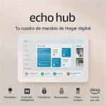 Echo Hub Cuadro de mandos de Hogar digital con pantalla de 8" y Alexa por 149,99€