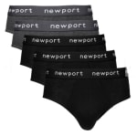 Pack de 5 slips Newport de algodón para hombre por $2.990