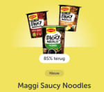 Probeer Maggi Saucy Noodles na cashback via Tikkie