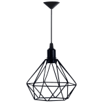 Lustre Pendente Aramado Diamante - Decora Na Net - R$ 23,92