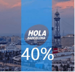 Black Friday 40% Descuento Billetes turísticos de transporte Barcelona