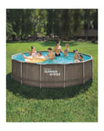 Score an elite rattan frame pool 14ftfor only £199.99 from Aldi