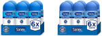 Pack 12 desodorantes Sanex Dermo Extra Control por 11,01€