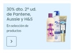 -30% en la Segunda Unidad de Pantene Aussie y H&S.